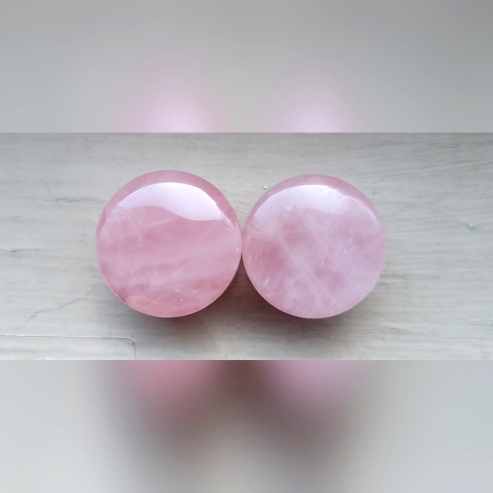 ROSE QUARTZ Plugs